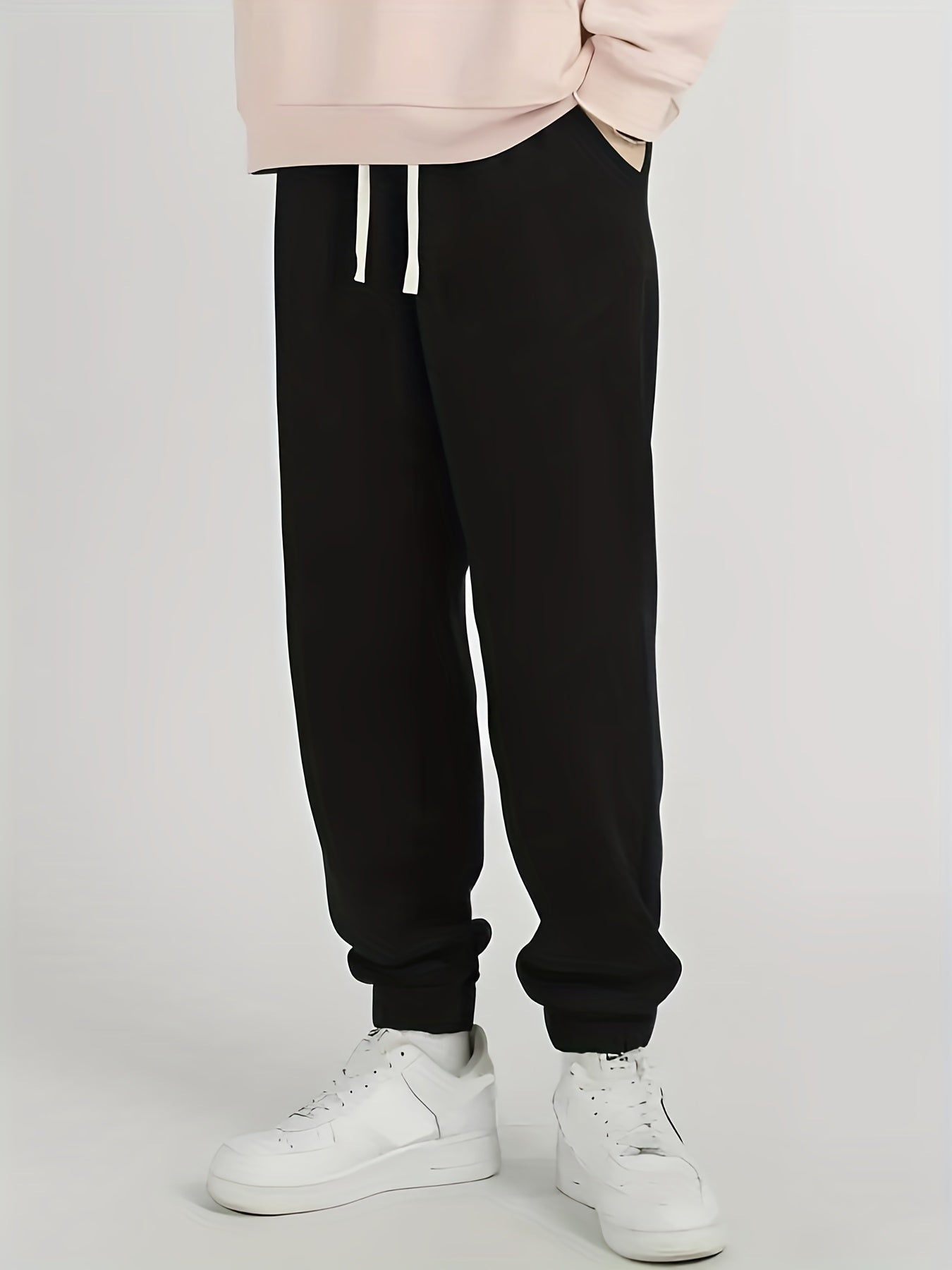 Men's Drawstring Pocket Sweatpants Casual Jogger Pants