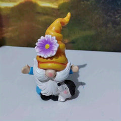 Garden Gnome Resin Faceless Doll Home Decor