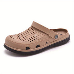 Men's Lightweight Comfy Clogs Hollow Out Non slip Sandals Summer