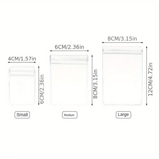 Mini Transparent Jewelry Bags Lightweight Travel Pouch