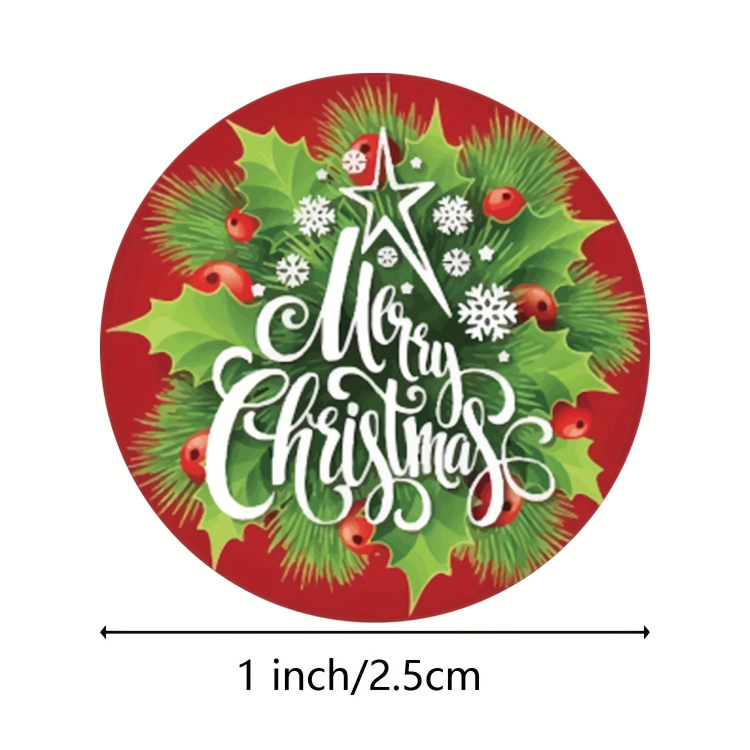 500pcs Christmas Gift Tags Stickers & Gift Cards