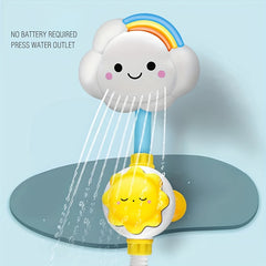 Clouds Model Faucet Shower Water Spray Kids Toy