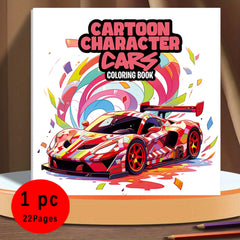 Stylish Cartoon Cars: An Upscale Illustrated Book for Friends & Family