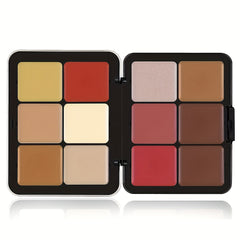 Correcting Concealer Cream 12 Colors Palette Full Coverage Makeup