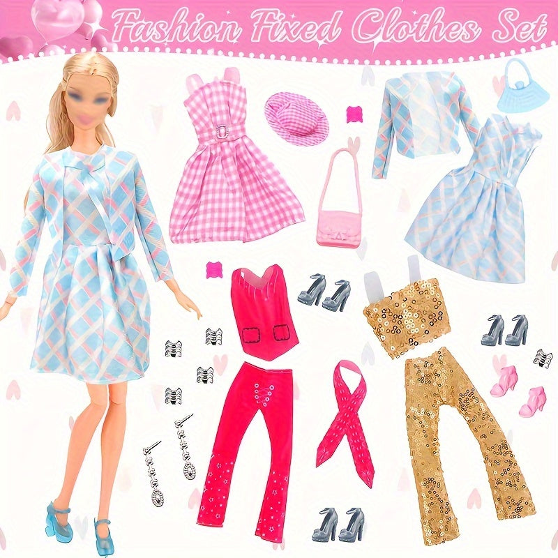 20pcs 30Cm Doll Clothing & Accessories - Great Christmas Gift for Kids