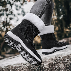 Women's Waterproof Plush Lined Snow Boots