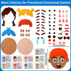 Craftstory Emotions Cards for Making Faces Game