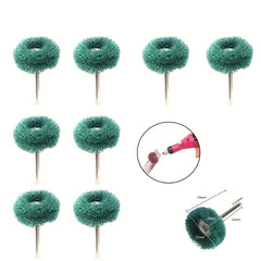 50pcs Mini Drills Nylon Abrasives Brush Polishing Wheels Rotary Hand Tools Set