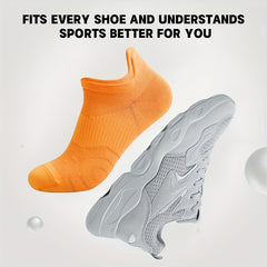 3 Pairs Sweat Absorbing Breathable Non Slip Socks For Outdoor Activities
