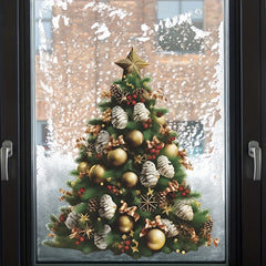 Christmas Tree Wall Decals Merry Christmas Wall Stickers