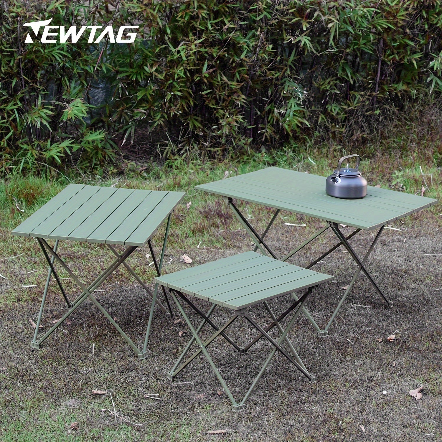 Lightweight Aluminum Table for Outdoor Camping Picnic Barbecue