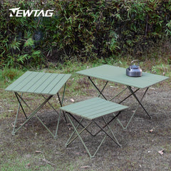 Lightweight Aluminum Table for Outdoor Camping Picnic Barbecue