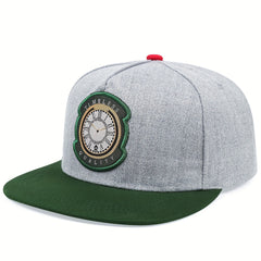 Mens Flat Brim Hip Hop Hat