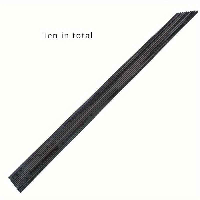 10pcs Arrow Shaft OD 6.00mm ID 4.0mm for 6-8-13.61KG Recurved & Composite Bow