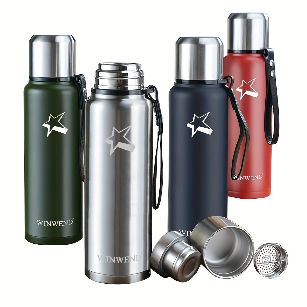 500ml Insulated Stainless Steel Water Bottle Leak Proof for Travel