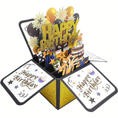 Sweet 16 Pop Up Card For Girls Boys - 16th Birthday Gift
