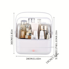 Makeup Organizer Waterproof Cosmetics Storage Portable Handle Skincare Holder