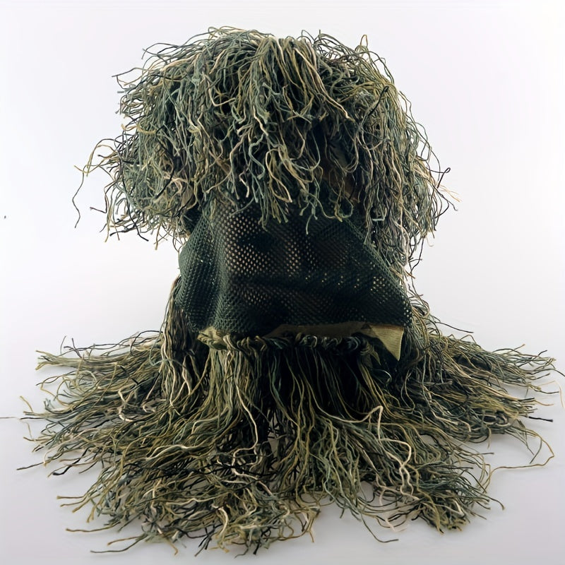 Sniper Camo Ghillie Suit Head Cover
