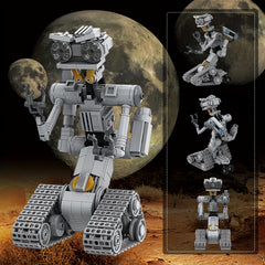 Robot Building Block Kit Short Circuit Robot Toy for Kids