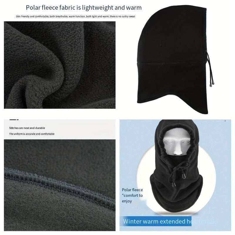 Winter Warm Windproof Fleece Sports Mask For Outdoor Cycling