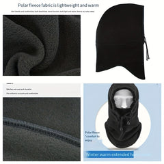 Winter Warm Windproof Fleece Sports Mask For Outdoor Cycling