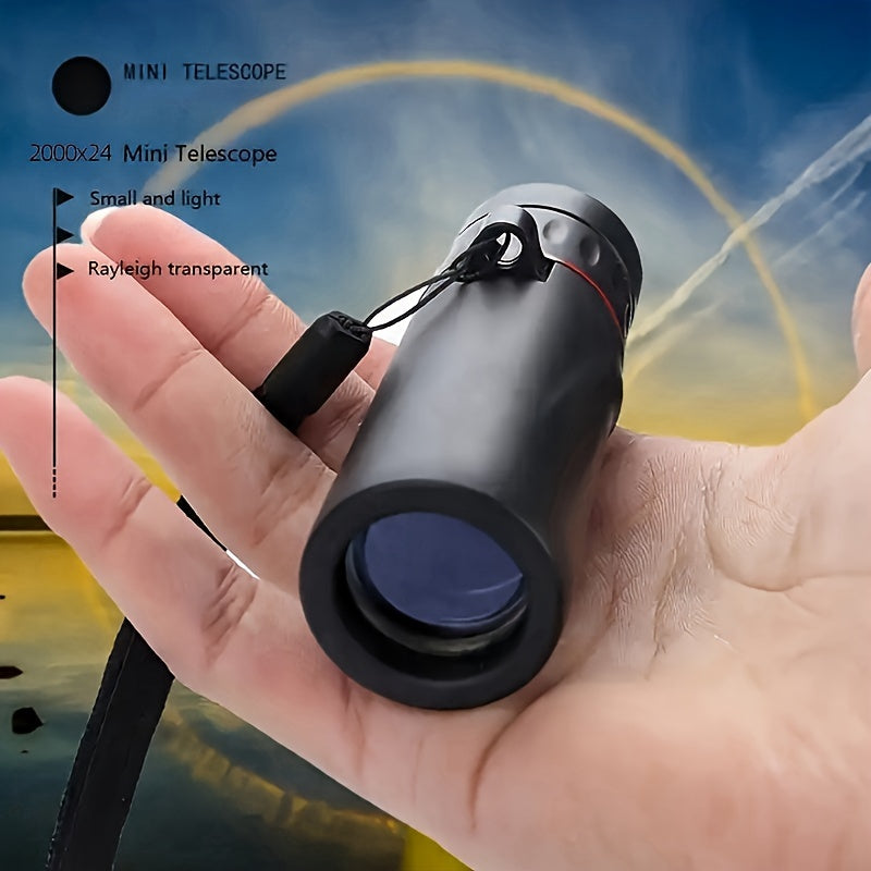 HD Monocular Telescope for Birdwatching Camping Concert Travelling