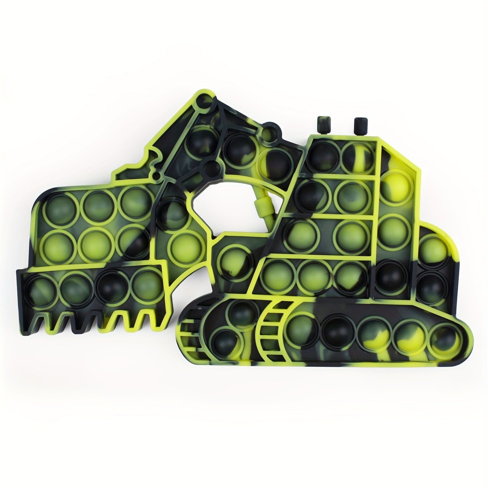 2pcs Excavator Silicone Push Bubbles Fidget Pop Sensory Toy