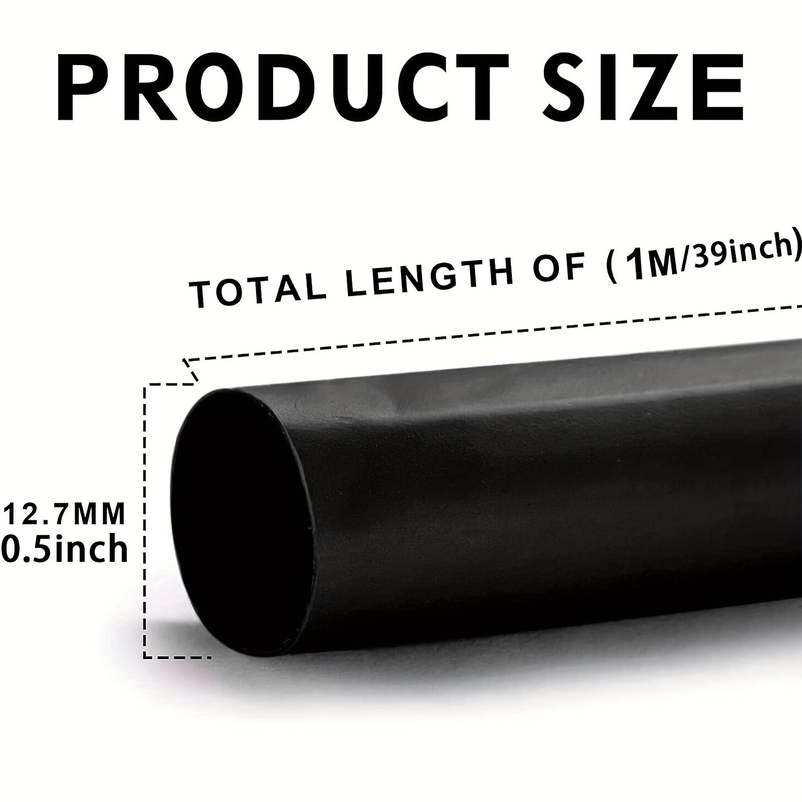 Archery Heat Shrink Tubing Rubber Wrap for Arrows 1m