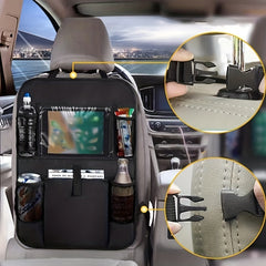 Kick-proof Car Storage Bag Oxford Cloth Seat Back Organizer