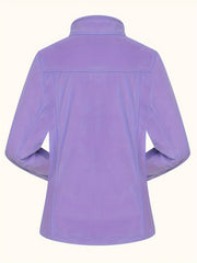Women's Fleece Zip Thermal Jacket Sports Coat Turtle Neck Activewear