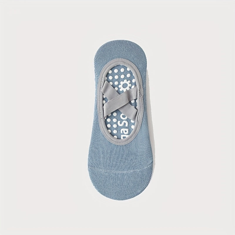 Non Slip Cross Strap Yoga Socks for Indoor and Outdoor Activities