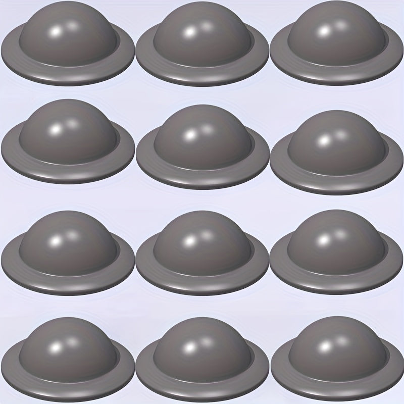 12pcs Round Helmets Military Cap Building Block Set DIY Dressing Toys