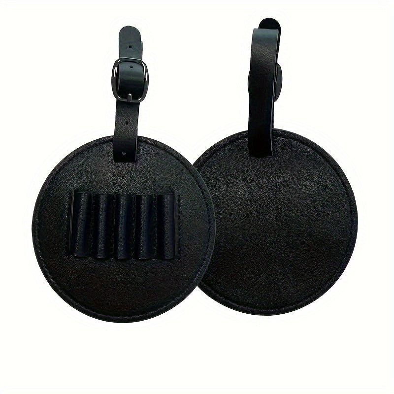 Golf Tee Bag PU Leather Durable with 5 Slots