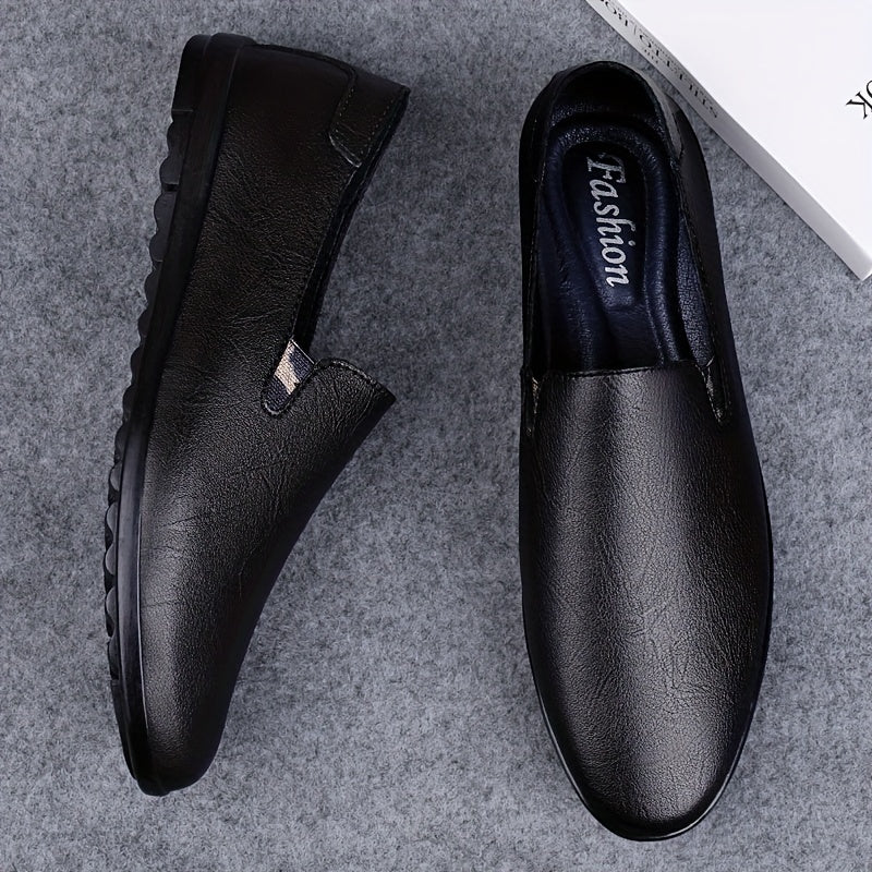 Men's Comfy Slip On Loafers Non-slip Driving Shoes
