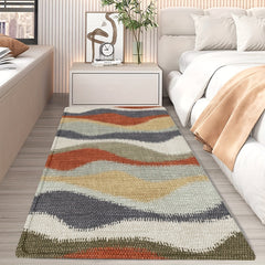 Soft Non-Slip Boho Bedside Rug Waterproof Farmhouse Living Room Bedroom Office