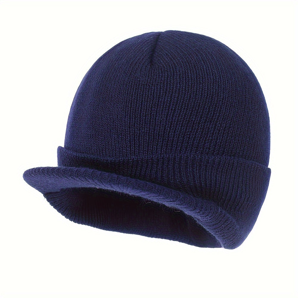 Beanie Knit Hat Winter Warmth Ear Protection