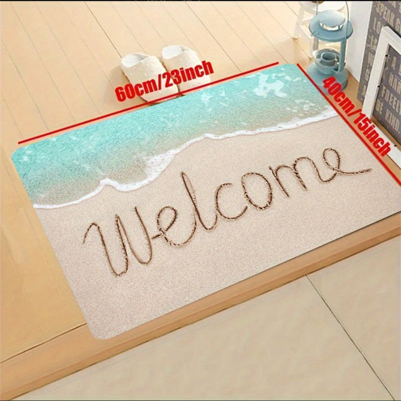 Durable Welcome Doormat Non-slip Indoor Outdoor Mat