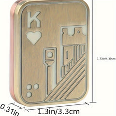 Poker Decompression Slider Magnetic Toy Stress Relief Gift