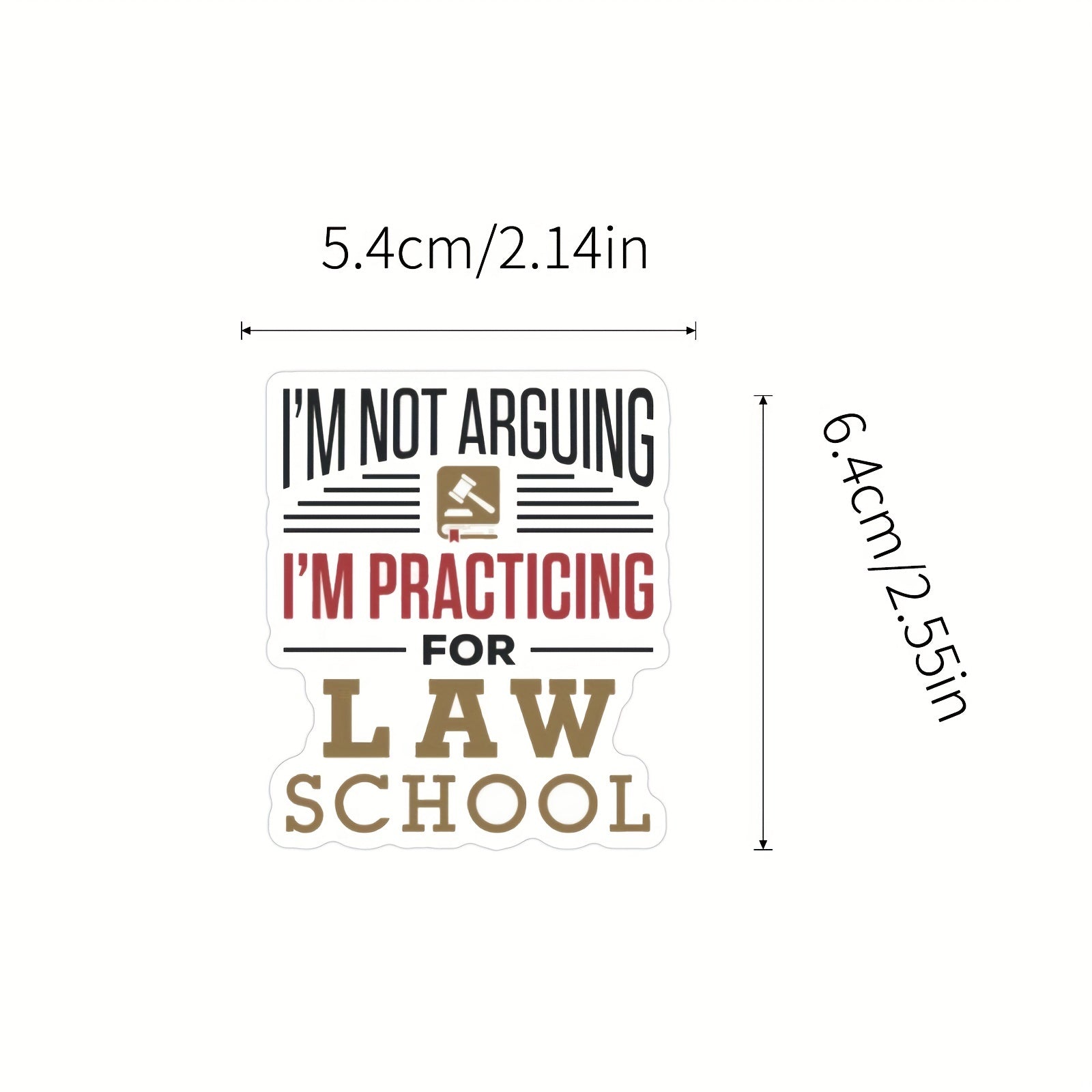 100pcs Law School Stickers Lawyer Stickers Law School Student