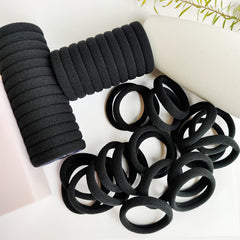 20 Pcs Large Elastic Hair Ties for Women - No Hair Damage - Girls Hair Rope