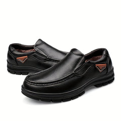 Men's Plush Slip On Sneakers Outdoor Shoes for Hiking