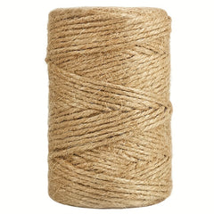 Natural Jute Twine String 2mm - 246 Feet - DIY Crafts Gardening Gift Wrapping