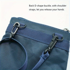 Travel Shoulder Bag for Passport Protection with Zipper - Lightweight & Durable