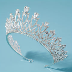 Rhinestone Crystal Headband Princesse Crown Hair Accessories For Women