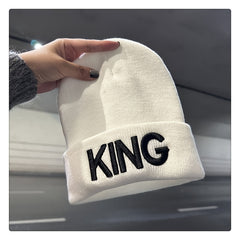 Knitted Beanie Hat Men Women Casual Winter Beanie