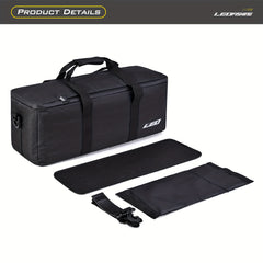 LEOFISHING Large Fishing Tackle Bag with Adjustable Strap