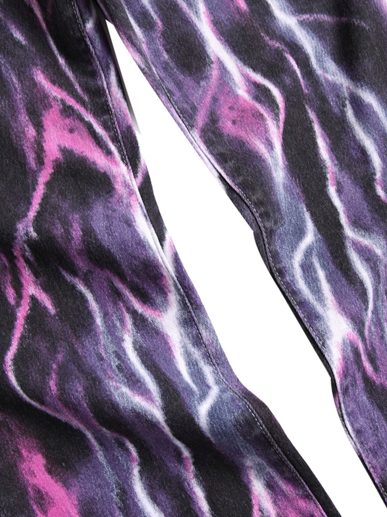 Men's Tie Dye Street Slim Jeans