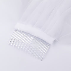Lace Headdress Wedding Accessories Bride's Veil With Comb