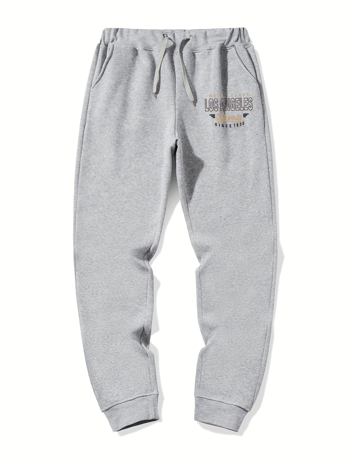 LA California Casual Graphic Joggers Men's Sweatpants