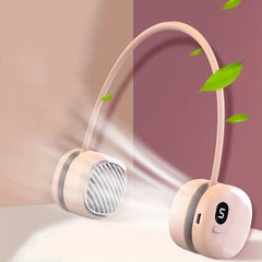 Bladeless Portable Handheld Fan USB Rechargeable Neck Fan